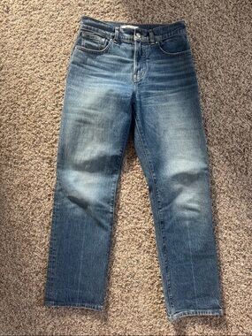 Madewell-  Longline Straight Jean